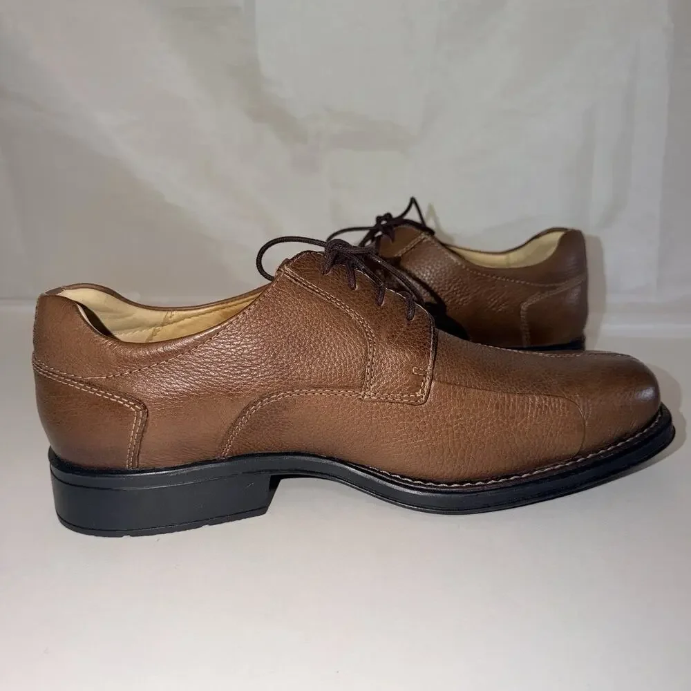Belvedere Baybridge Brown Leather Dress Shoes Men’s 11EEE Oxford - New